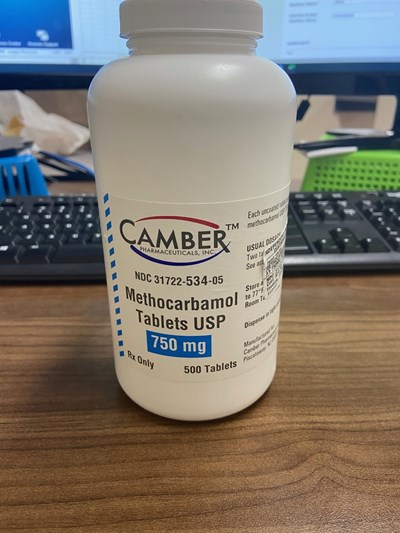 Methocarbamol 750mg (Methocarbamol 750mg   Camber)